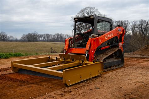 skid max skid steer grader|grader attachment for skid steer.